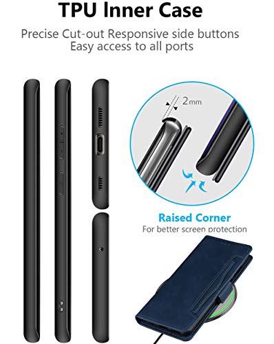 Wallet Case for Xiaomi 12T Pro Case, Flip Case for Xiaomi 12T Pro Retro Style Wallet Magnetic Cover - Image 3