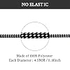Endoto Shoelaces for Merrell Moab Boots Replacement Round Shoe Laces Hiking Running Shoes Strings