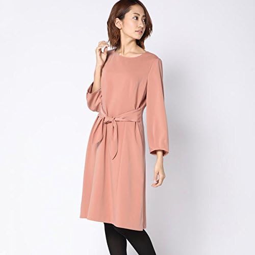 Amazon Co Jp ケティ Ketty ウエストリボンダブルクロスワンピース ピンク M 2 服 ファッション小物