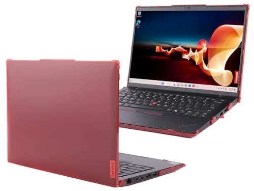 Coque Lenovo ThinkPad L14 Gen 5 rouge protection polycarbonate rigide PC portable 14" mCover
