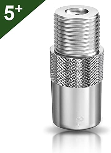 5 Plus Female To Male 5Pcs TV Aerial Coaxial Coupler,Satellite T/F Type Screw Connector Socket to RF Coax Aerial Adapter