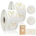 Merci Autocollants,1000 pièces Étiquettes de Thank You,Stickers Emballage Cadeau,pour Autocollants de Remerciement pour Mariage Anniversaire Fête Emballage Cadeau Enveloppe