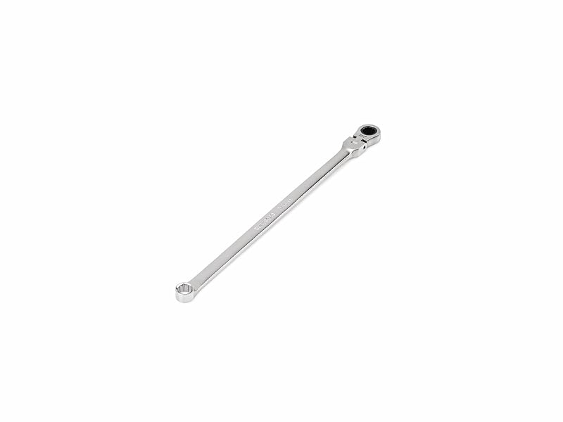 Chave Estrela Catraca 5/16 pol. (7,9 mm) Longa com Cabeça Fixa e Flexível TEKTON WRB35308
