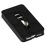 Haoge QR-70II 70mm Metal Universal Quick Release Plate Fits Arca-Swiss Standard for Tripod Ballhead