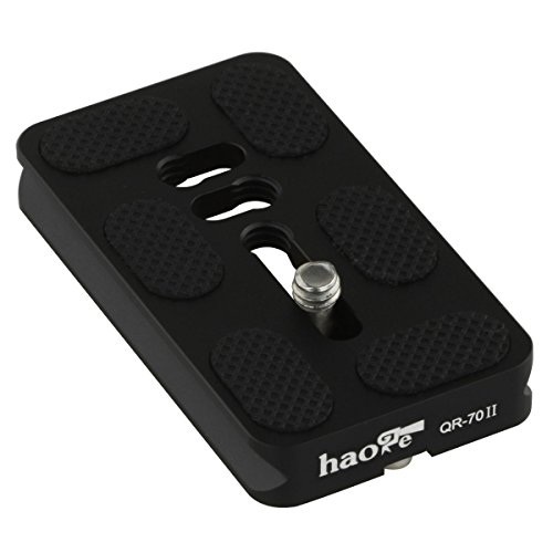 Haoge Qr-70Ii 70Mm Metal Universal Quick Release Plate Fits Arca-Swiss Standard For Tripod Ballhead Panoramic Head Ball Head Clamp #TOP25