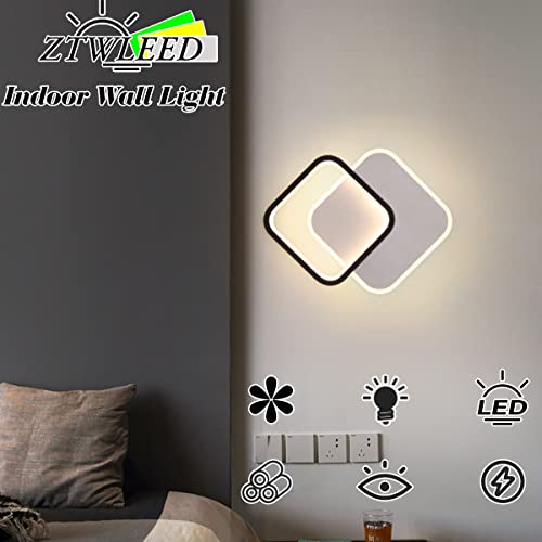 Aplique Pared Interior LED 22W Lámpara Moderna de Acrílico Regulable 3000K-6000K 6