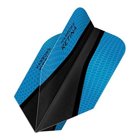 Plumas de dardos Harrows Retina-X, extrafuertes, 100 micras, verde Cover