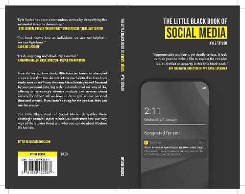 The Little Black Book of Social Media by Kyle Taylor (Paperback Book)