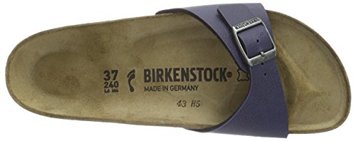Birkenstock Madrid Ciabatte Donna, Blu (Pull Up
