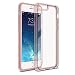 iPhone 6S Case, MXX Hybrid Bumper Case With Ultra Clear Hard Back Panel Cover and Integrated Shock-absorbing Design for iPhone 6 and iPhone 6s - 4.7-Inch - Rose Gold