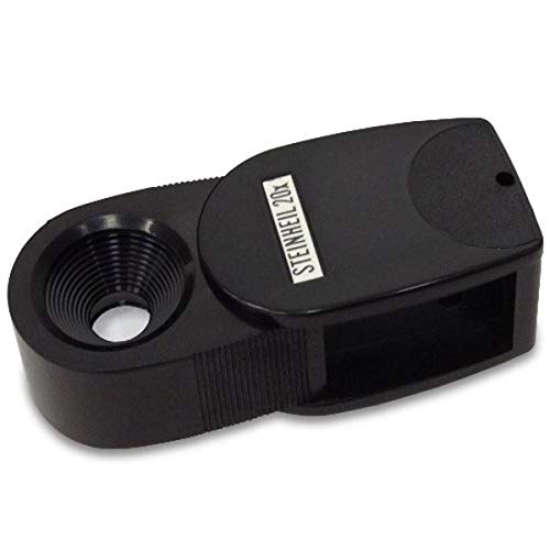 PEAK TS1985-20 Steinheil Triplet Magnifier, 20X Magnification, 0.28" Lens Diameter