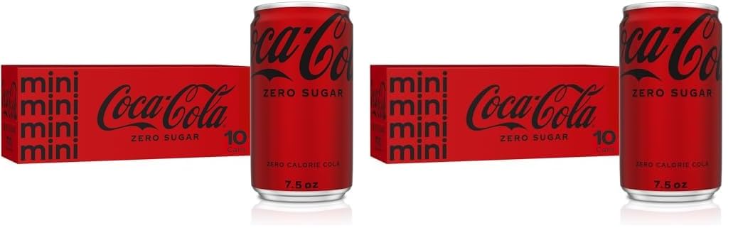 Coca-Cola Coke Zero Cans, 12 Ounce [35 Cans]