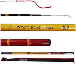 Vara Telescópica Albatroz Fishing Bamboo 41% Carbono - 4,00 Metros