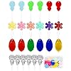 FIVEIZERO Needle Threaders Kit 24 PCS Needle Threader for Hand Sewing,4 Type Simple Needle Threaders for Needles,Needle Threader for Sewing Machine & Embroidery Floss with Clear Storage Box