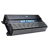 Hifonics A1500.1D Alpha 1500 Watt Monoblock Car Audio Amplifier, 1 Ohm Stable Super D-Class Amp with Bass Remote, MOSFET Power Supply