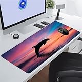 Conception avec Bords Cousus: Le tapis de souris est conçu avec des bords cousus doubles, ce qui empêche le haut et le bas du tapis de souris de s'effilocher et rend le tapis de bureau plus durable.