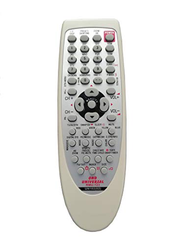 Image of LipiWorld RMU-123 UN102(02) CRT TV Universal Remote Control Work with Almost Compatible for Onida