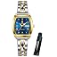 Gold Blue watch for women
