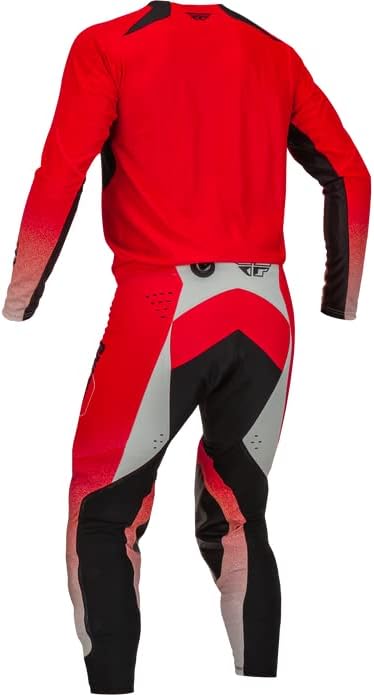 Miniatura 2 de Fly Racing Conjunto de equipo Evolution DST 2023 para hombre, rojogris, conjunto de pantalón y camiseta