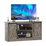 JUNHEDAMAI Farmhouse TV Stand...