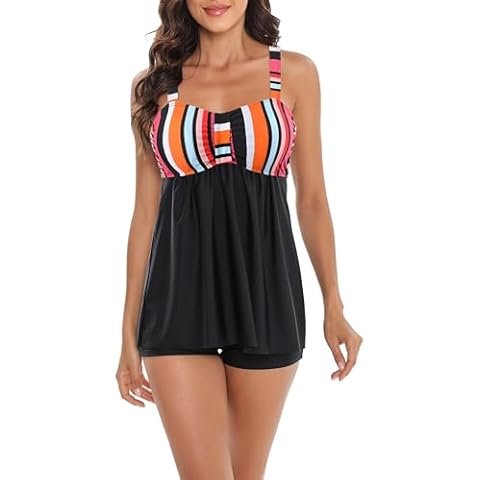 Maillot de bain Laorchid Tankini Noir Cover