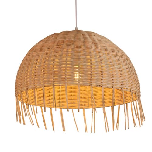 Comparativas de Lampara colgante rattan para comprar hoy. 3