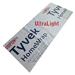 Ultralight Camping Tarp, Backpacking Tarp, Tyvek Sheet, Tent Footprint, House Wrap, Tent Flooring, Ground Cloth, Camping Fly - Multiple Sizes