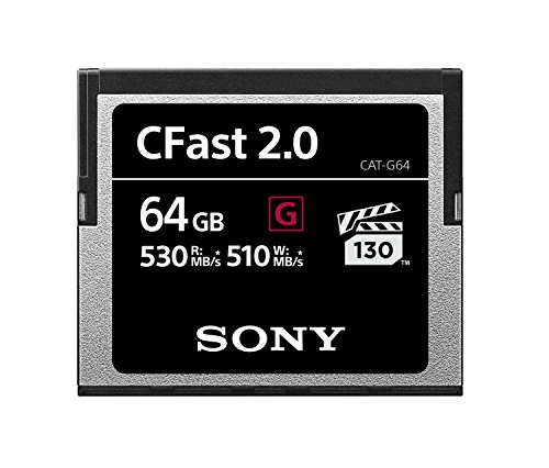 Sony CAT-G64 64GB High Performance CFast G Series 2.0 Memory Card