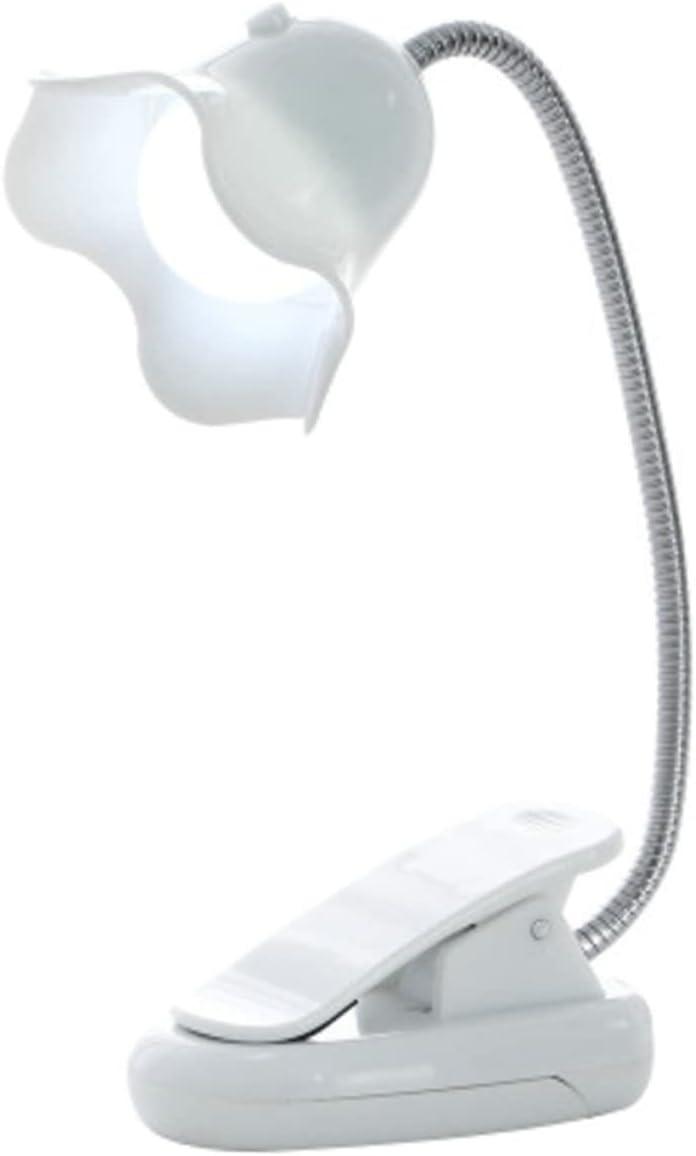 OSALADI Flexible Desk Lamp Book Reading Light Eye Care Booklight USB
