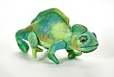 The Petting Zoo Chameleon Stuffed Animal Plushie, Gifts for Kids, Wild Onez Reptile Animals, Chameleon Plush Toy 10 Inches