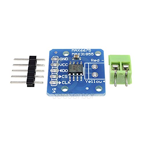 MAX31855 MAX6675 Module K Type Thermocouple Temperature Sensor Breakout Board Temperature Measurement Module 3-5V DC