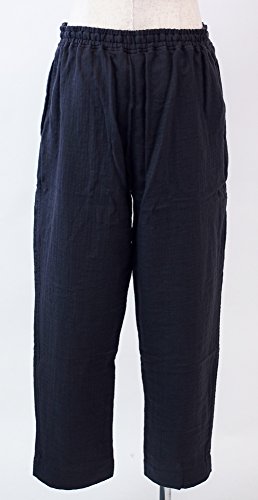 UCHINO マシュマロガーゼ レディスパンツ (S) ダークグレー RBF85011 S DGy