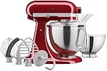 Artisan® Series Tilt-Head Stand Mixer with Premium Accessory Pack KSM195PSCA
