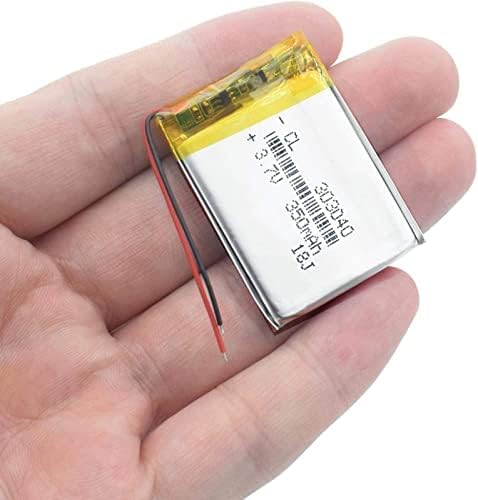 Amazon | 303040 リチウムポリマー電池充電式リチウムイオン電池 3.7V