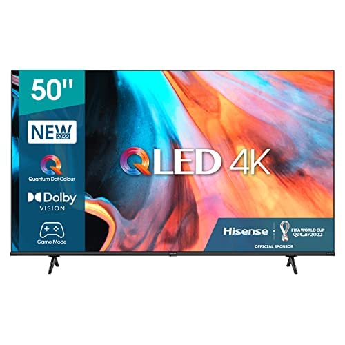 Televisores Hisense Hisense 50E7H QLED Smart TV, 50 pulgadas - 4K Quantum Dot, UHD, Dolby Vision, HDR, Alexa Built-in, Bluetooth, Disney+,...