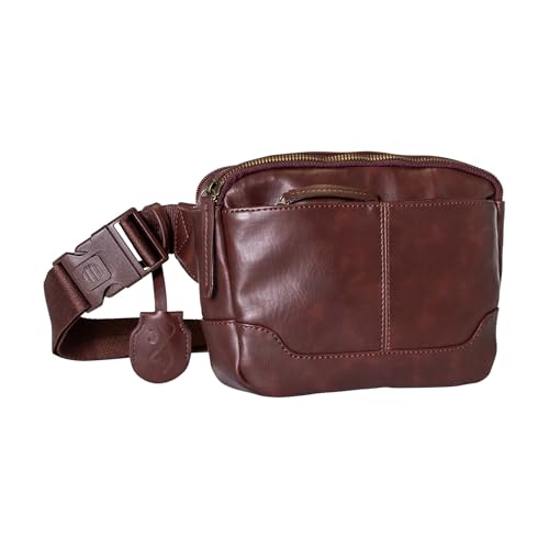 Browning Womens Concealed Carry Purse, Premium Lainey Small Crossbody Handbag With Safety Locking Option, Burgundy