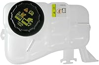 Vista 46 de TRQ Botella de desbordamiento del tanque de expansión del depósito de refrigerante del radiador compatible con Porsche Macan 2015-2018