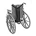 OHPHCALL Wheelchair Oxygen Bottle Holder Bag Oxygen Cylinder Pouch Mesh Pocket Oxford