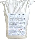 20kg Sack Aktivsauerstoff Teichreinigung Teichschlammentfernung mit Sauerstoff Tomodachi Klarer Teich wirkt superschnell und effektiv