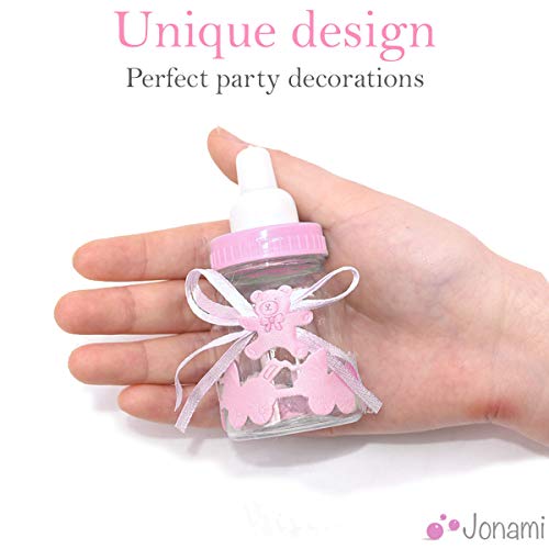 Babyfeest Meisje Decoratie Snoepjes Doos 18 Fles Roze Decoratie Nieuw Geboren, Babyshower, Babyborrel Gastgeschenken… - Image 6