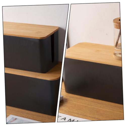 Boîte de gestion de câbles et organisateur de bureau pour multiprises
