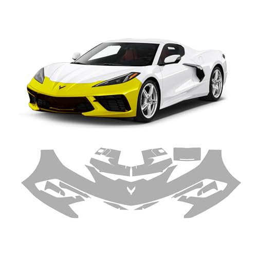 Precut Paint Protection Film for 2020-2025 Chevrolet Corvette Stingray Front Bumper