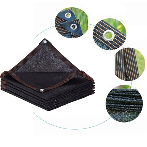 Filet d'ombrage 6 x 9 m en maille durable avec œillets pour jardin et serre - 3