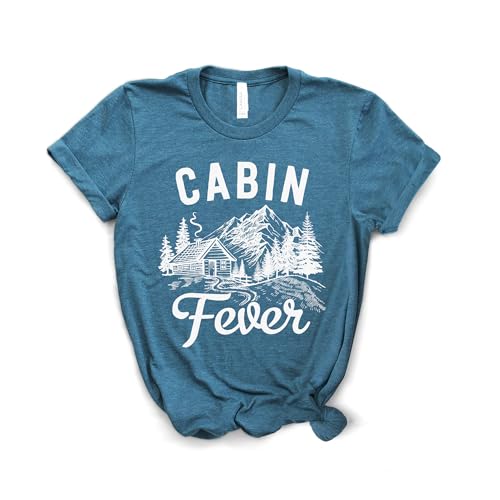 Cabin Fever - Stuck Inside - Winter Blues - Need Outdoors - Nature Calling - Adventure Awaits - Cozy Indoors - Softstyle Unisex Shirt