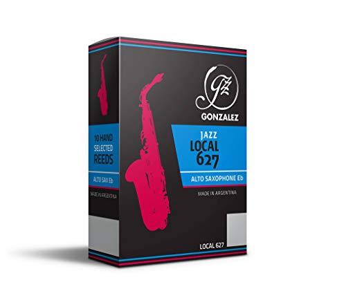 Gonzalez Local 627 Alto Saxophone Reeds Box of 10 Strength 2