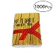 Produktbild YeahiBaby 1000pcs Metallic Twist Krawatten Plastiktüte Sealers Geschenkpapier Draht für Süßigkeiten Cookies Brot Schokolade Jelly Bags 10cm Golden