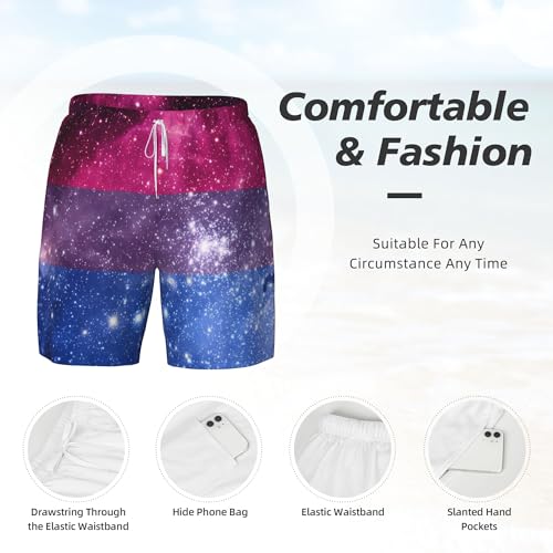 Maillot de bain pour homme avec doublure compression séchage rapide - 4