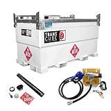 Western Global Fuel Transfer Tank 20TCG: TransCube Transportable, Double Walled 552 US Gallon Gasoli