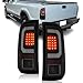 LED Tail Lights Assemble Compatible with1997-2003 Ford F150,1999-2007 Ford F250 F350 Superduty Driver and Passenger Side, Smoke Lens