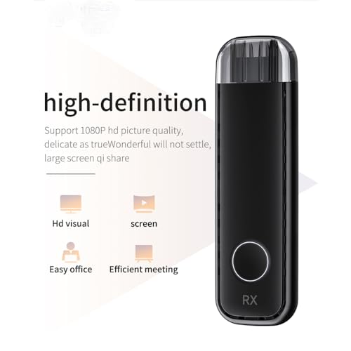 Wireless HDMI Transmitter and Receiver, Plug & Play Smart Wireless HDMI Extender, for Conference Screen Projection, Supports 1080P HD Video Output, for PCs, laptops, Cameras, HDTVs, projectors etc.